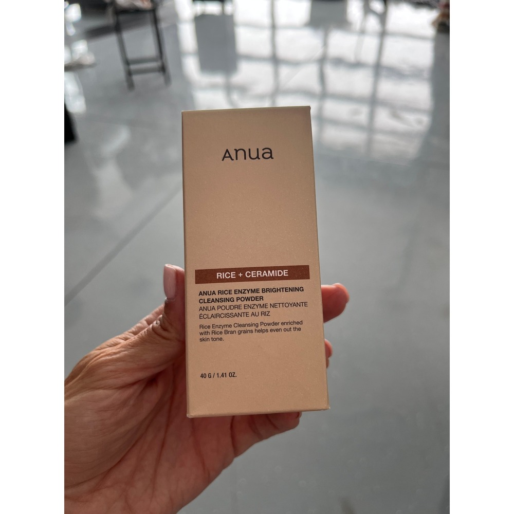 Anua Rice Enzyme Brightening Cleansing Powder Ceramide K-Beauty Skincare 40g NEW